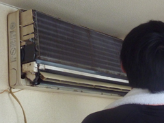 エアコンクリーニング・洗浄手順1