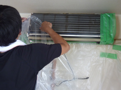 エアコンクリーニング・洗浄手順4
