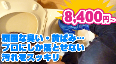 トイレのお掃除